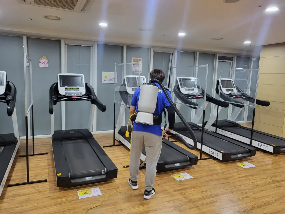서구 용두동 헬스장 탕비실 직원 휴게공간 위생청소 사례 - 행진크린